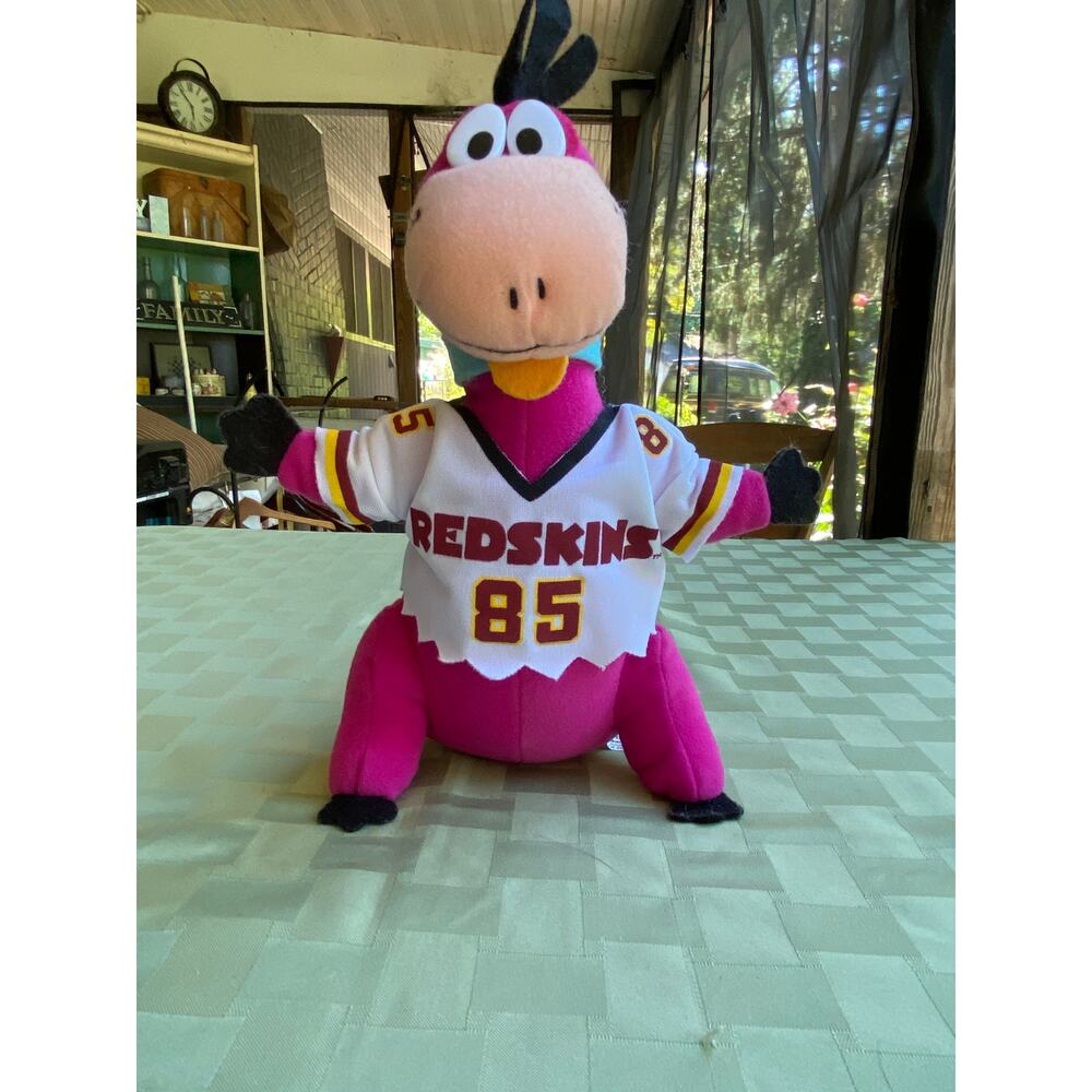 Washington REDSKINS #85 Plush Doll Dino (The Flintstones) Mascot Stuffed Animal